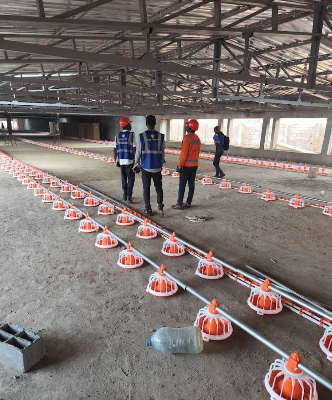 Équipe sur le terrain